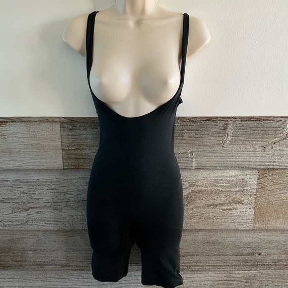 Spanx open-bust mid thigh bodysuit shapewear size XL - Picture 1 of 6